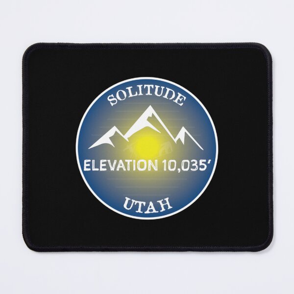 Item preview, Solitude Ski Resort Mountain Utah Decal Moab Skier Area Snowboard Snowboarder Gift Idea designed and sold by PrintedMarket99.