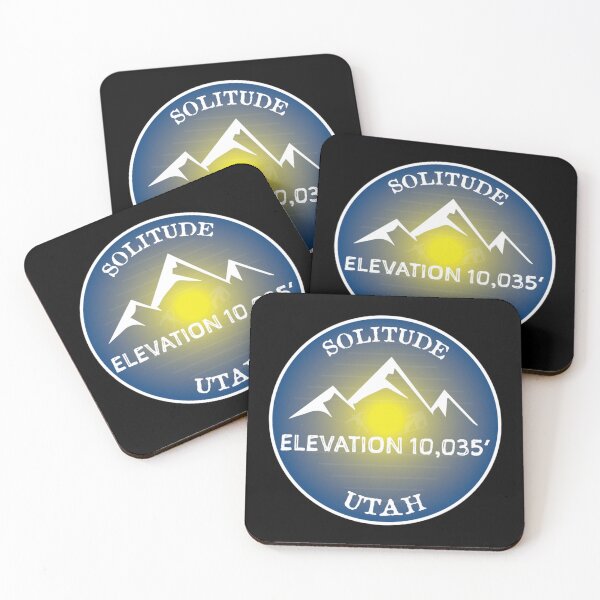 Item preview, Solitude Ski Resort Mountain Utah  Decal Moab Skier Area Snowboard Snowboarder Gift Idea designed and sold by PrintedMarket99.
