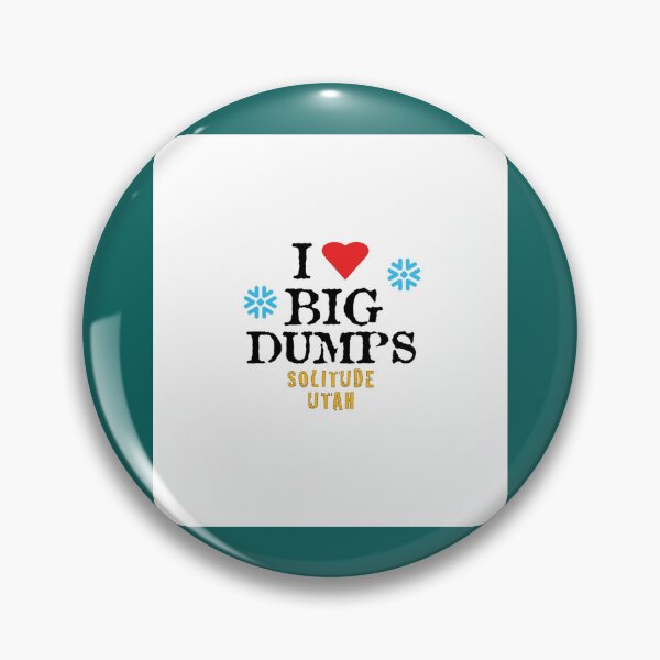 Item preview, Solitude Ski Snowboard Utah  I Love Big Dumps Sleeveless Top designed and sold by PrintedMarket99.