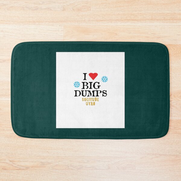 Item preview, Solitude Ski Snowboard Utah  I Love Big Dumps Sleeveless Top designed and sold by PrintedMarket99.