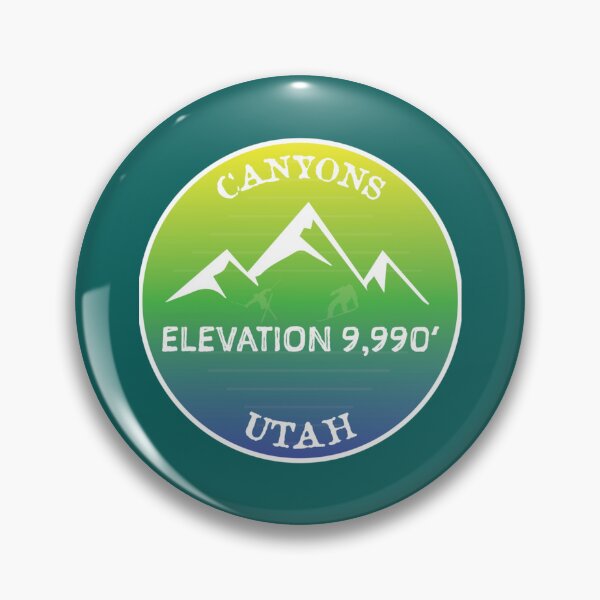 Item preview, The Canyons Ski Resort Mountain Utah  Decal Moab Ski Area Snowboard    designed and sold by PrintedMarket99.