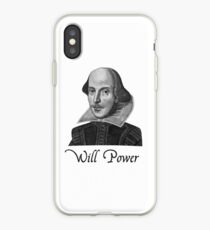 William Shakespeare Will Power iPhone Case