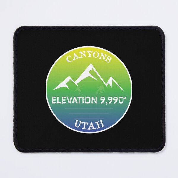 Item preview, The Canyons Ski Resort Mountain Utah  Decal Moab Ski Area Snowboard    designed and sold by PrintedMarket99.