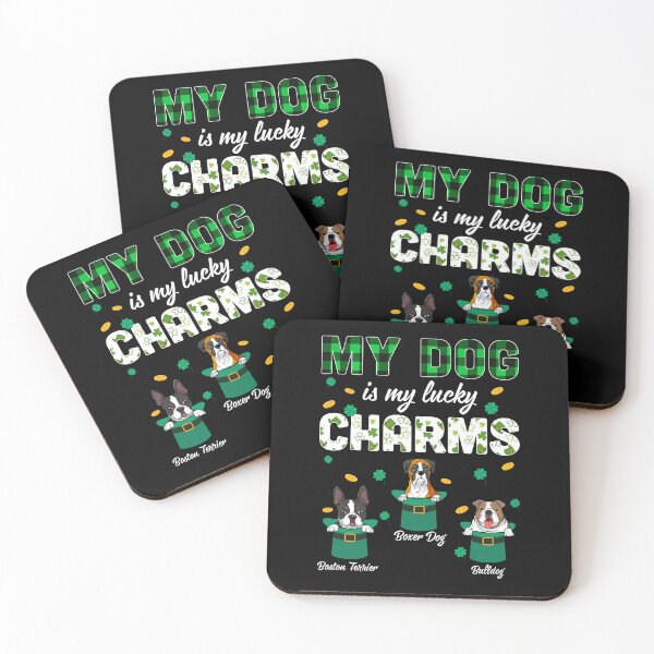 Item preview, Happy St. Dog Tricks Day Funny Shamrock Leprechaun Dog Lover  designed and sold by JeffPriapiStore.