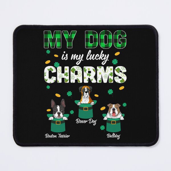 Item preview, Happy St. Dog Tricks Day Funny Shamrock Leprechaun Dog Lover designed and sold by JeffPriapiStore.
