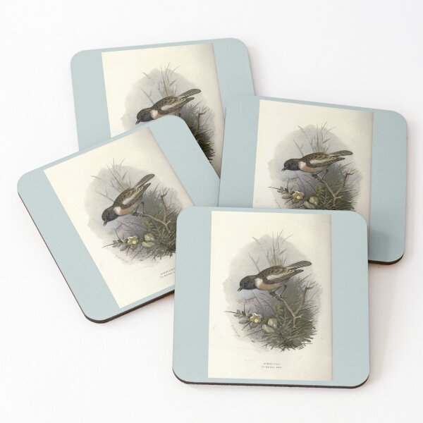 Item preview, Familiar wild birds Swaysland 1883 V3 301 Stonechat   designed and sold by AngelaValenti1.