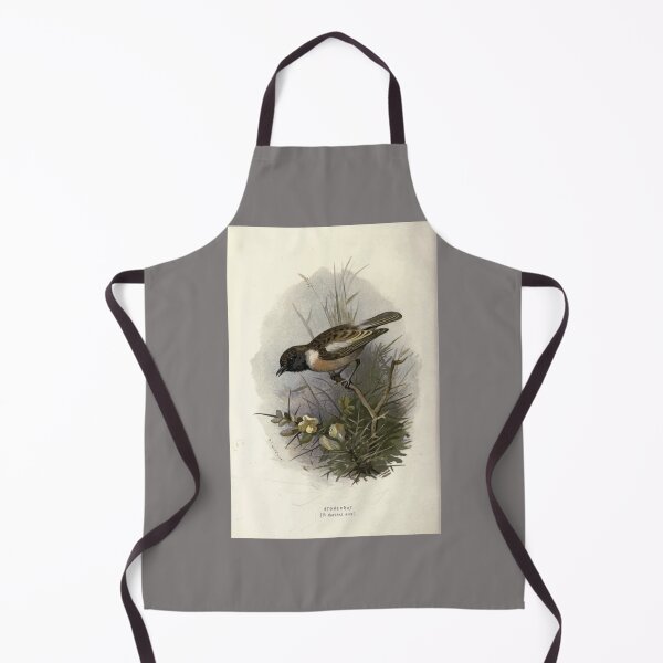 Item preview, Familiar wild birds Swaysland 1883 V3 301 Stonechat designed and sold by AngelaValenti1.