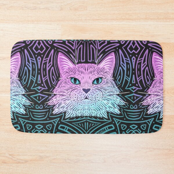 Item preview, Neon Cat Lumina designed and sold by jastinamor.