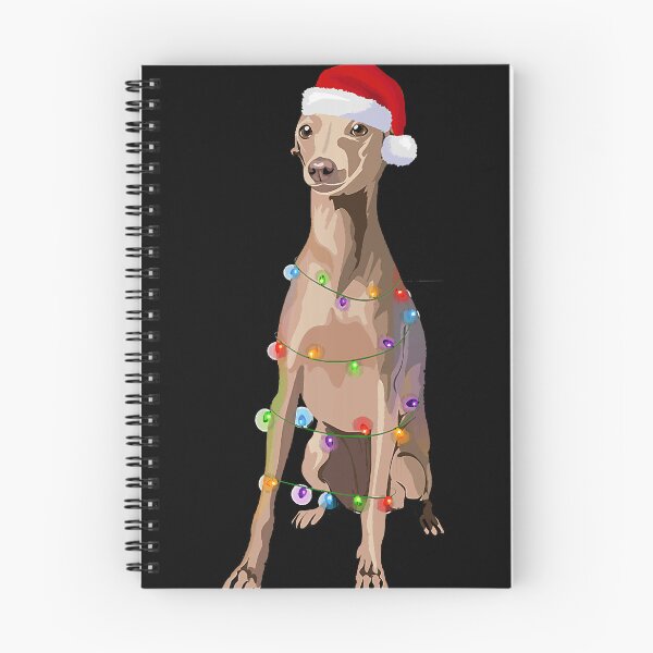 Artikelvorschau, Italienisches Windspiel Weihnachtsbeleuchtung Xmas Dog Lover Premium entworfen und verkauft von organiccook12.