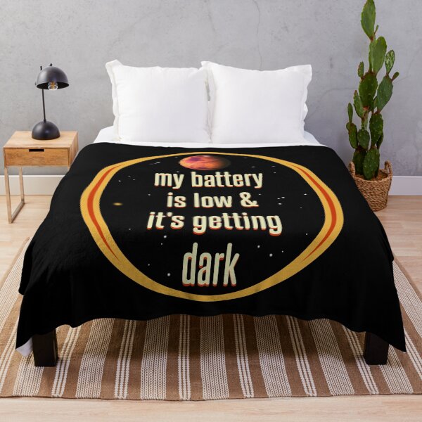 Item preview, my battery is low and it's getting dark designed and sold by sandpiperstudio.