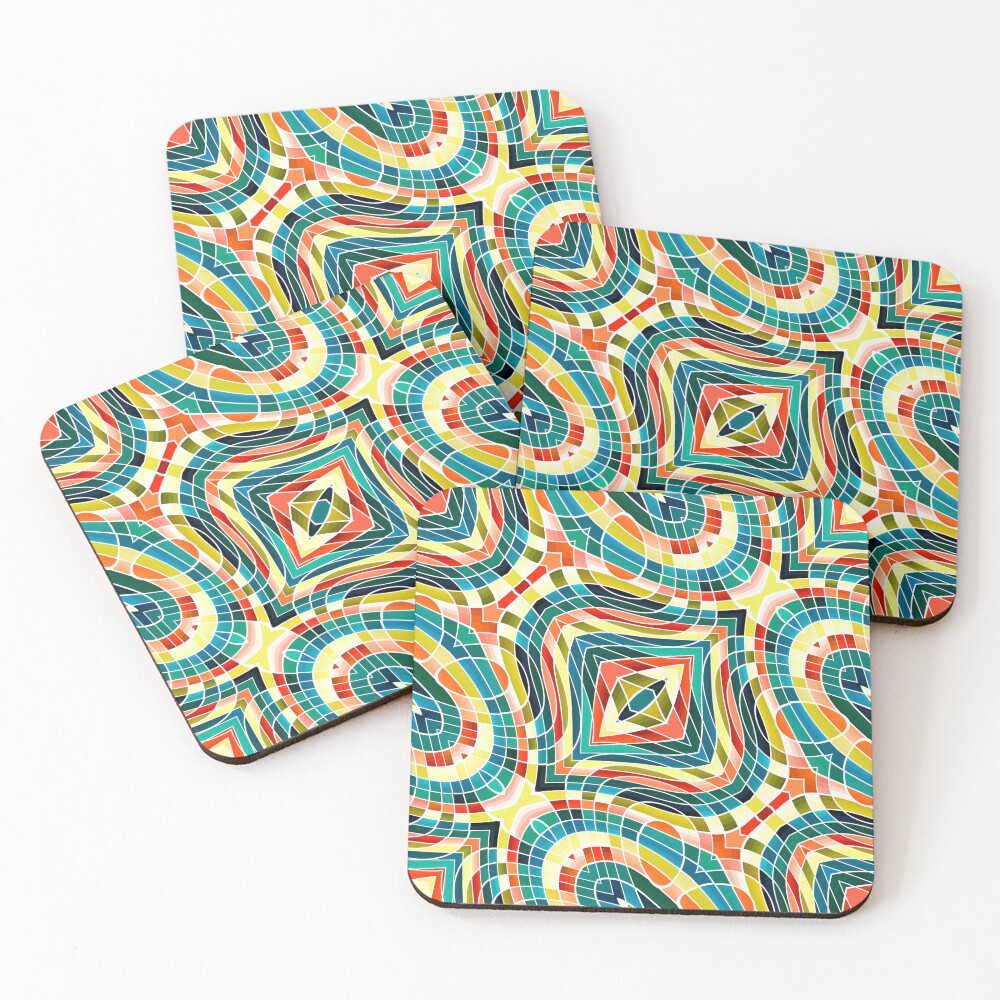 Item preview, Coasters (Set of 4) designed and sold by PatternsofLife.