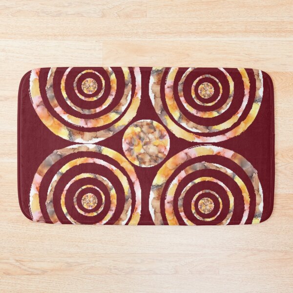 Item preview, Merge the watercolour mark pattern art. designed and sold by Trianglegreen.