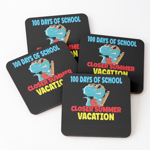Item preview, Funny 100 Days Of School Closer Summer Vacation T-Rex designed and sold by Run to Creations.