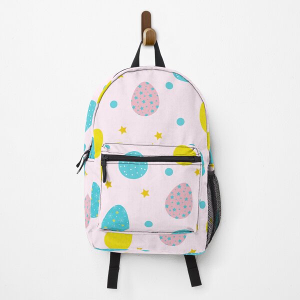 Item preview, Pink Multicolored Kawaii Easter Egg Pattern designed and sold by ILLYL Creatives.