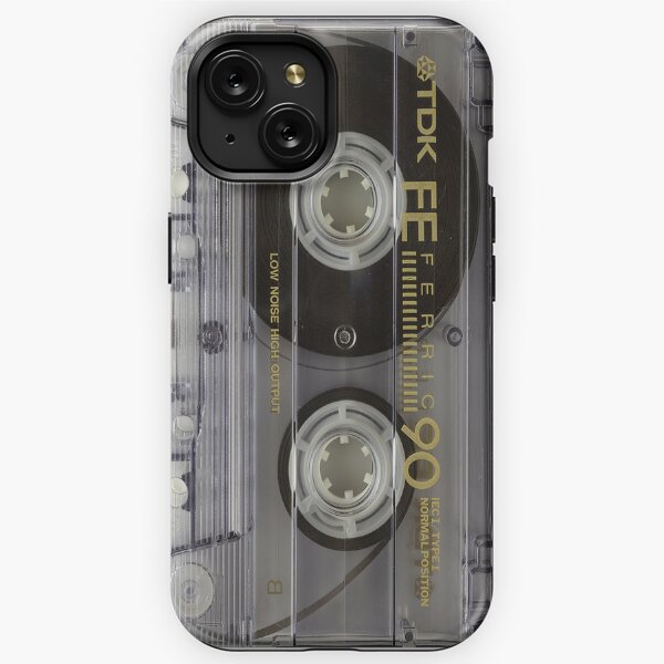 Gold Cassette Tape iPhone Tough Case
