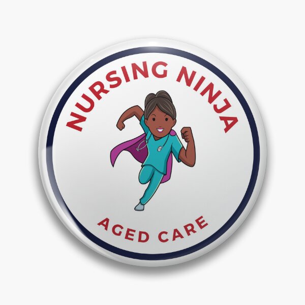Item preview, Aged care nursing ninja designed and sold by dollymademe.