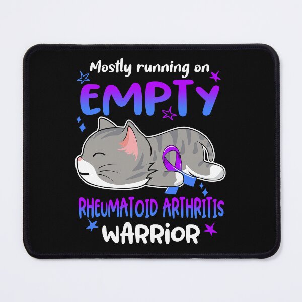 Item preview, Rheumatoid Arthritis Awareness, Mostly Running on Rheumatoid Arthritis Warrior designed and sold by Tammyilaria.