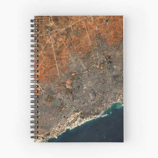 Item preview, Mogadishu, Somalia Map designed and sold by VintageSomalia.
