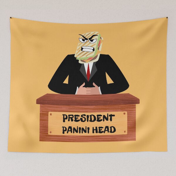 Item preview, President Panini Head designed and sold by Endeavour-Tees.