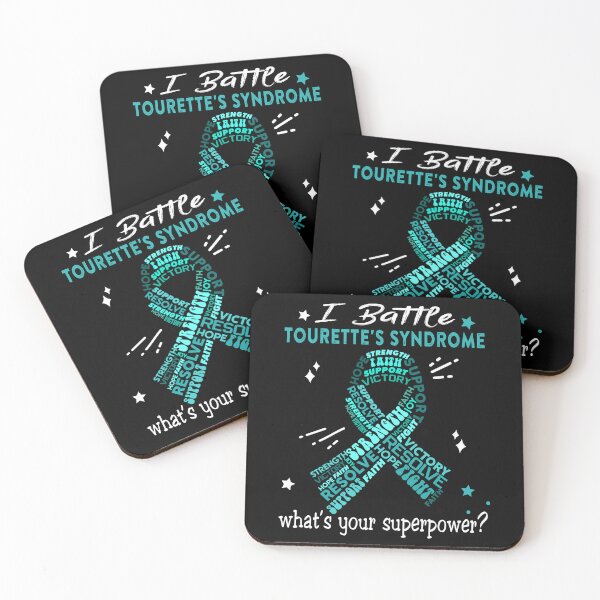 Item preview, Tourette's Syndrome Warrior, I Battle Tourette's Syndrome What's Your Superpower? designed and sold by Greggwillard.