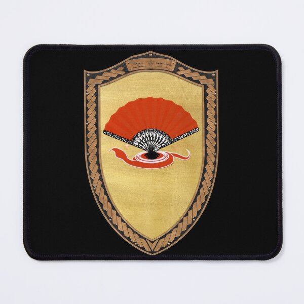 Item preview, The Fans (Shield Copper Celtic Rope on black leather) designed and sold by Swabcraft.