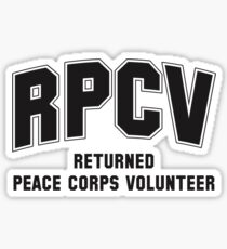Peace Corps Volunteers Sticker