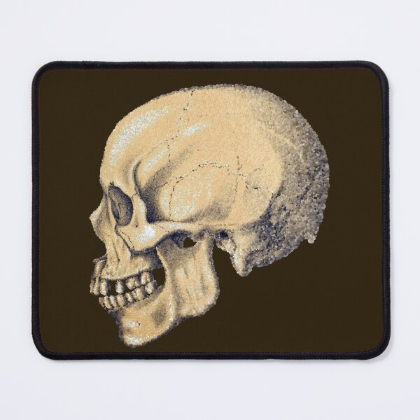Item preview, Stylized Skull in Profile designed and sold by MathenaArt.