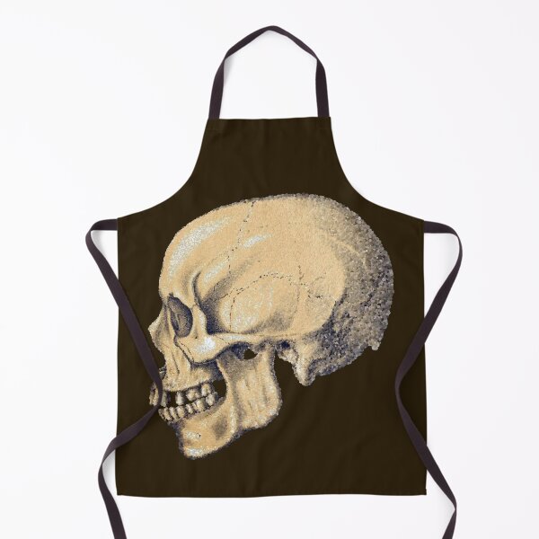 Item preview, Stylized Skull in Profile designed and sold by MathenaArt.