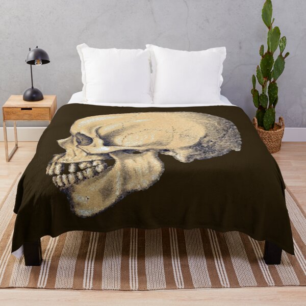 Item preview, Stylized Skull in Profile designed and sold by MathenaArt.