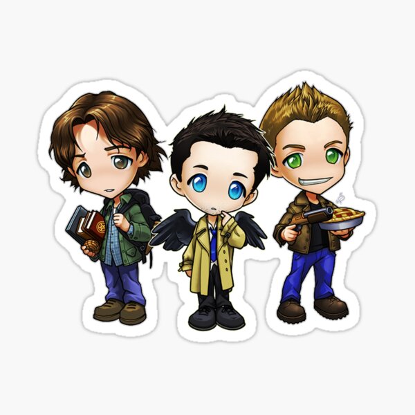 Supernatural Stickers by TinyShiro on DeviantArt