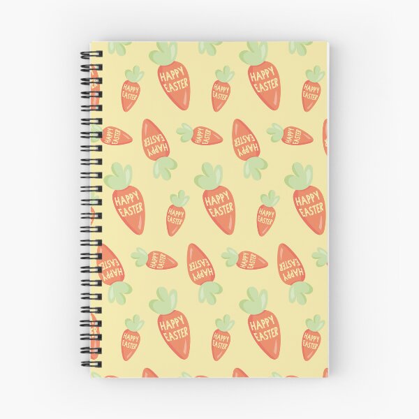Item preview, Cute Happy Easter Bunny Carrot Pattern designed and sold by ILLYL Creatives.