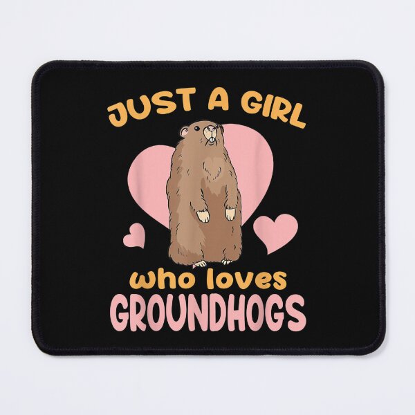 Item preview, Just A Girl Who Loves Groundhogs Happy Groundhog Day 2022 designed and sold by 77tara.