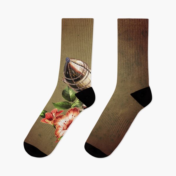 Item preview, Awesome zeppelin with flowers, vintage design designed and sold by nicky2342.