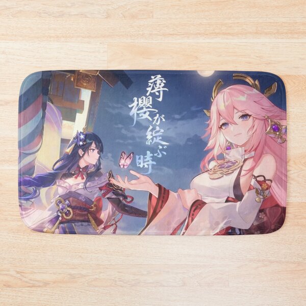 Item preview, When The Sakura Blooms - Yae Miko & Ei Poster designed and sold by welovers.