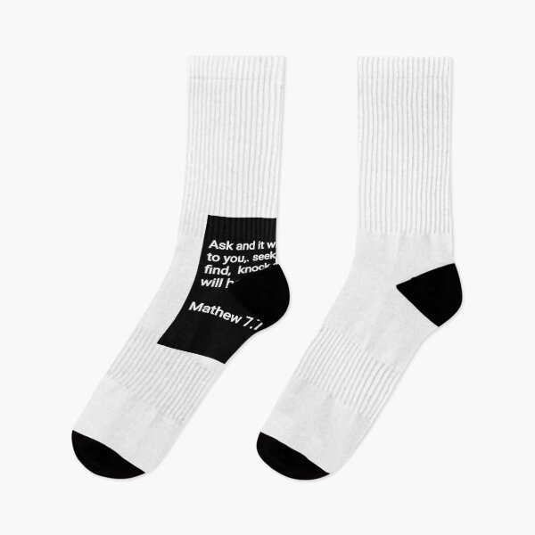 Artikelvorschau, Bibelvers Matthäus 7.7 entworfen und verkauft von Cape  Tshirts.