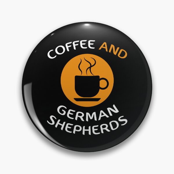 Item preview, Coffee And German Shepherds designed and sold by Animal Paw Designs.