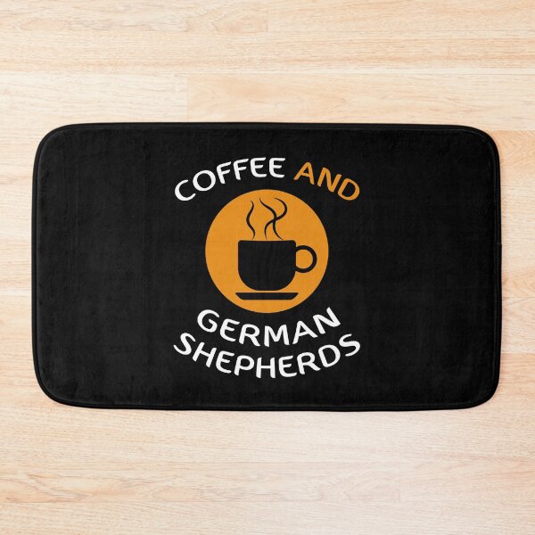 Item preview, Coffee And German Shepherds designed and sold by Animal Paw Designs.