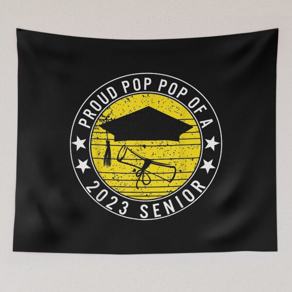 Item preview, Proud Pop Pop Of A 2023 Senior School Graduation Family  designed and sold by 77tara.