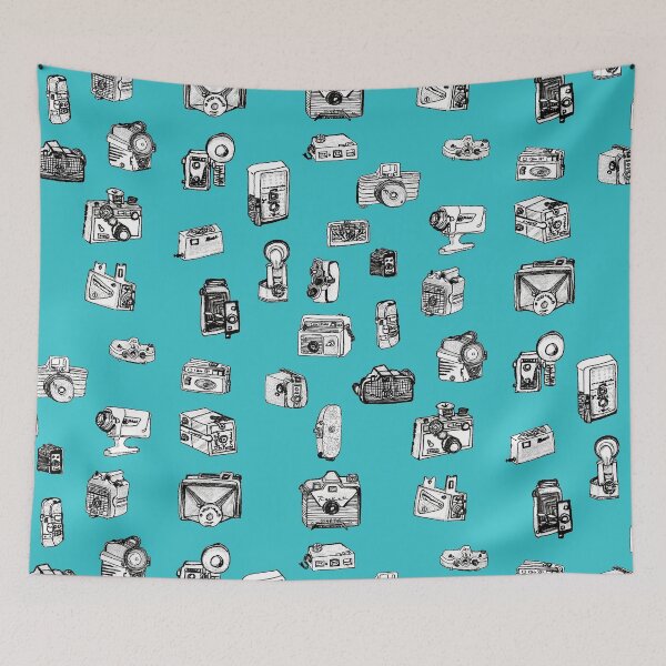 Item preview, Vintage Camera Collection (Hand Drawn) designed and sold by Birdbrook Academy.