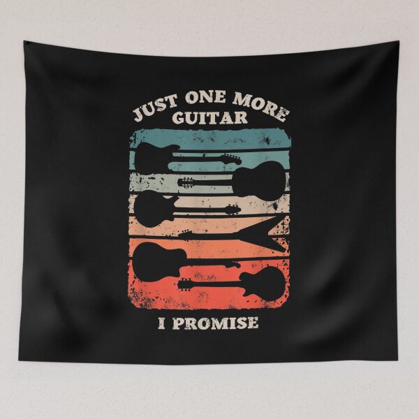 Item preview, Just One More Guitar I Promise Funny Music Instrument  designed and sold by 77tara.