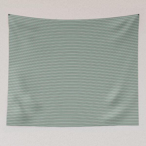 Item preview, Thick stripes - emerald designed and sold by Chelsea Jay.