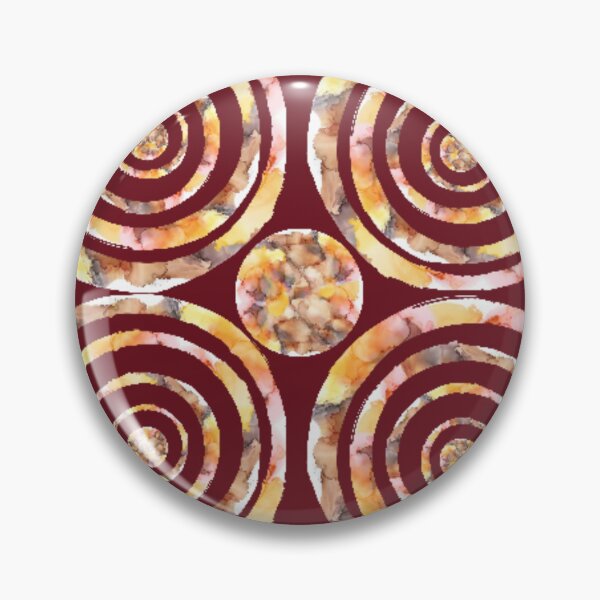 Item preview, Merge the watercolour mark pattern art. designed and sold by Trianglegreen.
