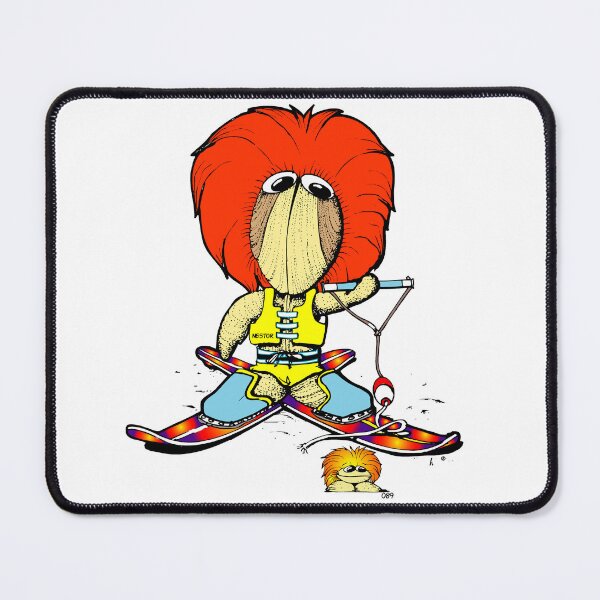 Item preview, Water Skier Nestor - Clamkin Family Cartoon - Water Skiing designed and sold by Bruce Ingrassia.