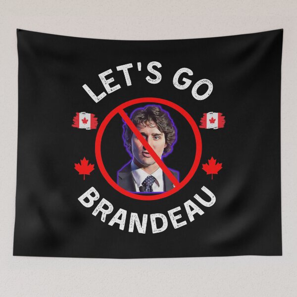 Item preview, Lets Go Brandeau Trudeau Freedom Convoy 2022 designed and sold by WoodburyLake.