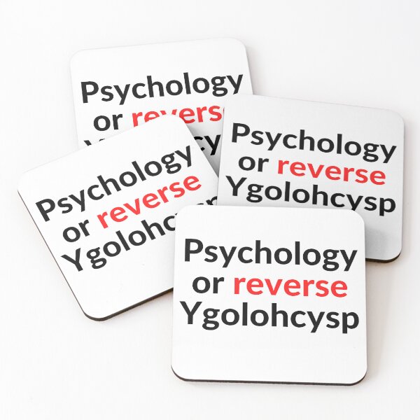 Item preview, Psychology or reverse Ygolohcysp (Psychology) designed and sold by RobbiesMusic.