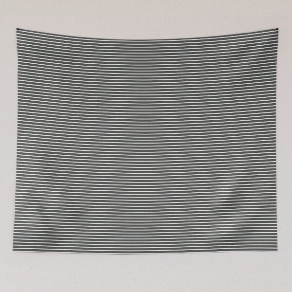 Item preview, Thick stripes - charcoal designed and sold by Chelsea Jay.
