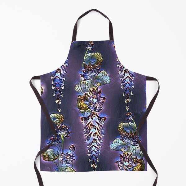 Item preview, wisteria, lotus, leaves, glowing flowers, very peri, trend  year, surrealism designed and sold by Maria Mihailova.