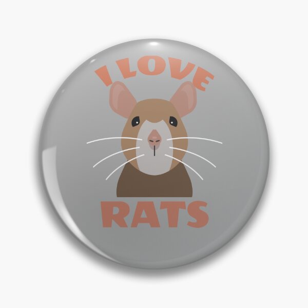 Item preview, Little Cute Rat: I Love Rats designed and sold by JanooFactory.