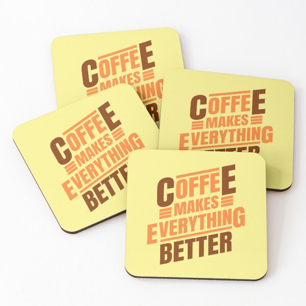 Item preview, Coffee Makes Everything Better - Funny Quote designed and sold by Dev-Ang.