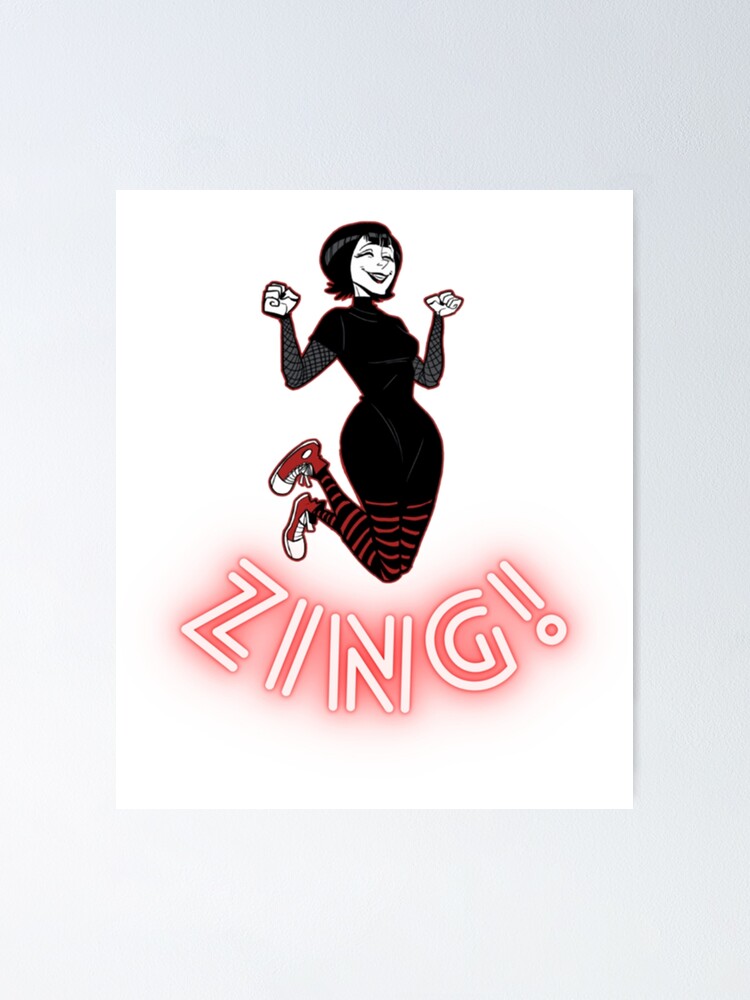 "ZING! " Poster for Sale by cravingsdesigns | Redbubble